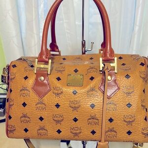 MCM Lg Boston Bag
